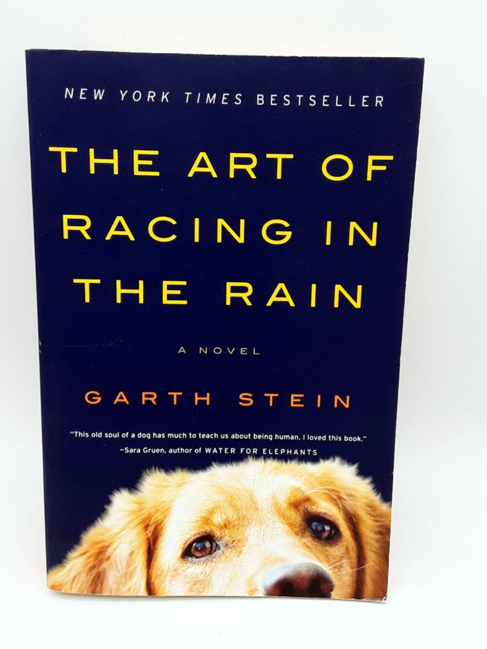 The Art of Racing In the Rain GARTH STEIN novel 2009 1st Harper pb 1st printing